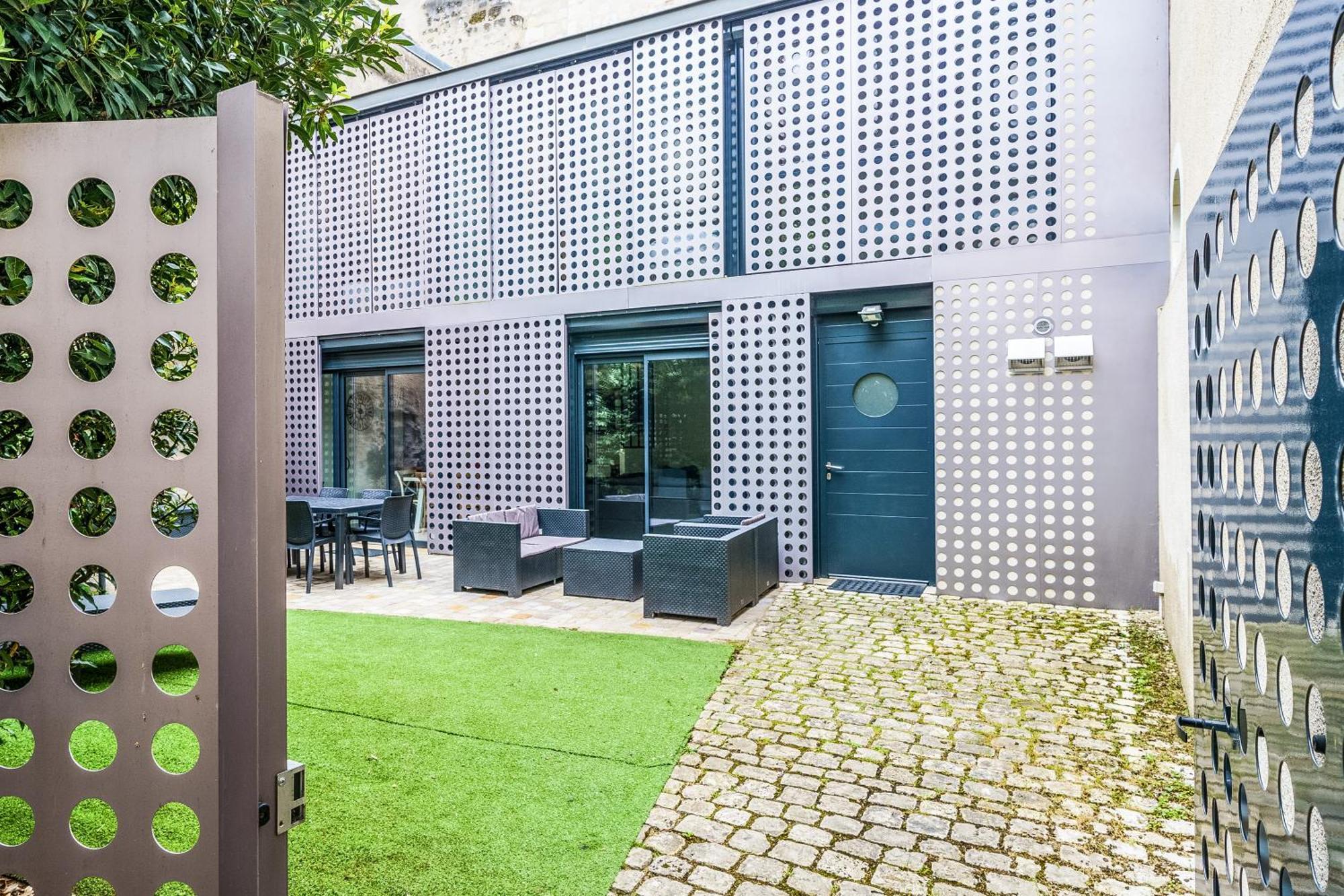 Maison D'Architecte Centre Tours Jardin, Climatisation, Parking 5 P Екстериор снимка
